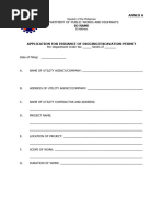 DPWH Forms | PDF
