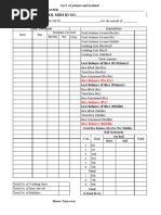 MDM Monthly Data Capture Format | PDF | Economies