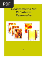 Download Geostatistics in Petroleum Reservoir  by SAlec Knowle SN104480923 doc pdf