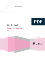 Makalah Fisika