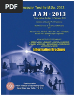 Download IIT JAM 2013 Brochure by Aryan Classes SN104488662 doc pdf