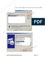 Importing Database Data Into MS Excel