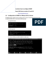 Configuration of SNMP On Vmware Esx 3.5 and 4.0