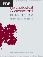 Download Psychological Assessment in South Africa research and Applications by LittleWhiteBakkie SN104509735 doc pdf