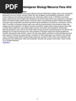 Download Pengertian Pembelajaran Biologi Menurut Para Ahli by Riky Cahya SN104512606 doc pdf