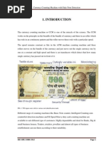 Currency Counting Machine With Fake Note Detection Project Report