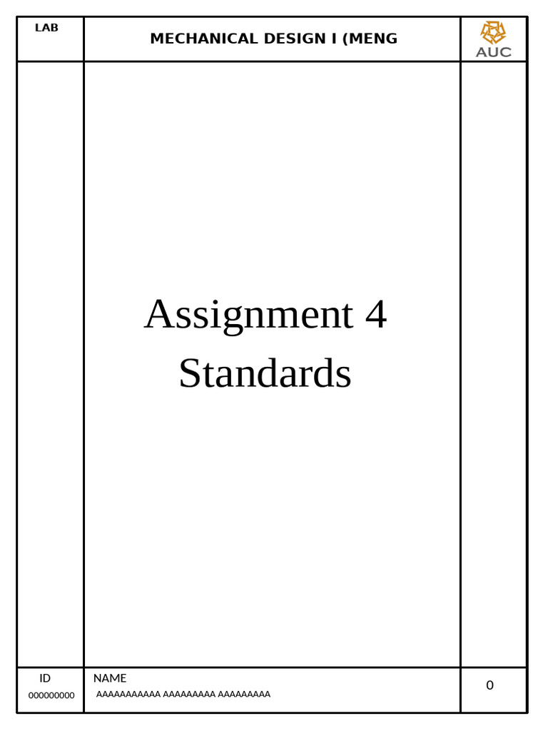 Assignment 3 Report Template | PDF