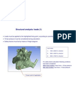 CAE Dept.: Structural Analysis: Loads