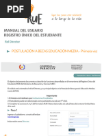 Postulación a Becas: Guía para Directores | PDF | Informática | Software