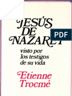 Trocme, Etienne - Jesus de Nazaret Visto Por Los Testigos de Su Vida