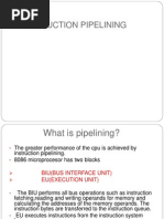 Instruction Pipelining