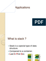 Stack Data Structure And it's Applications
