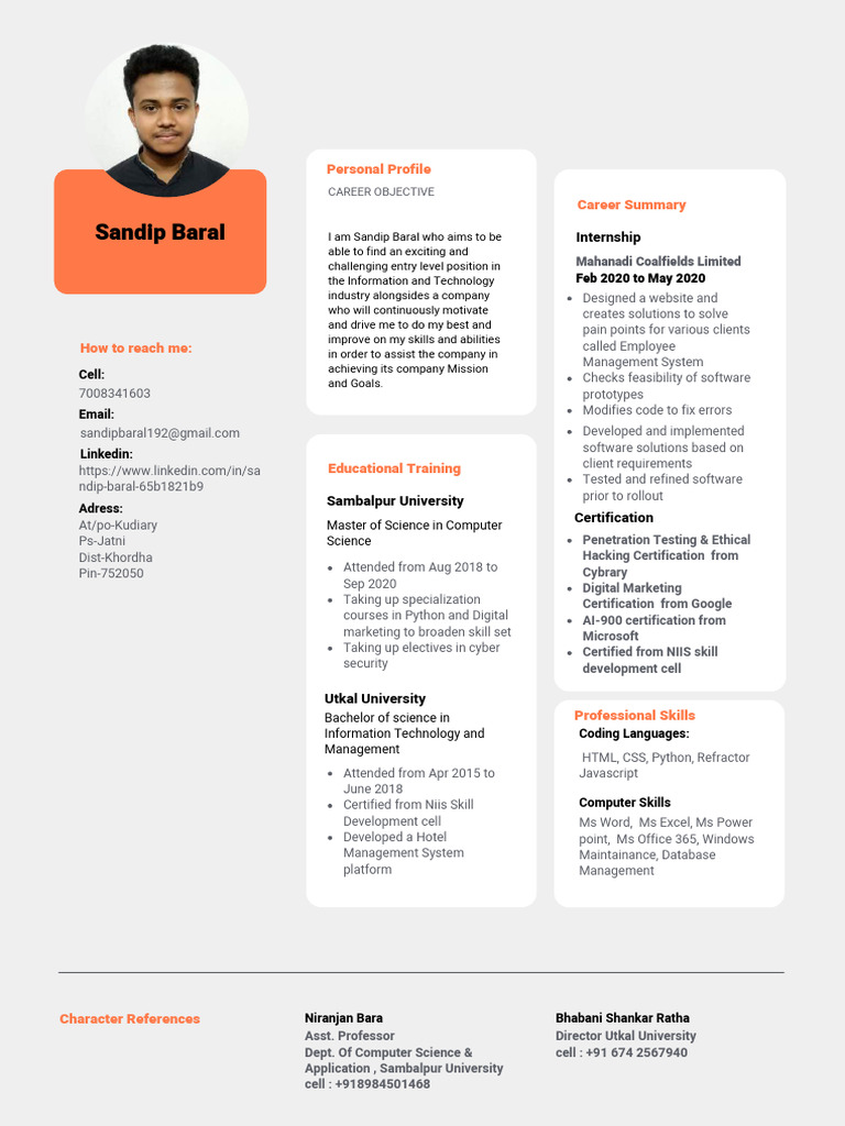 Resume Compressed | PDF | Computing | Software