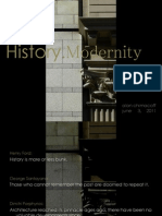 History.Modernity by Alan Chimacoff