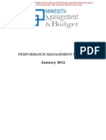 January 2012: Performance Management Report