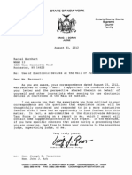 Judge Doran Letter