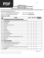 Industrial Safety Walk Checklist | PDF | Personal Protective Equipment ...