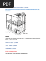 Water Connection Schematic and Components | PDF | Valve | Water