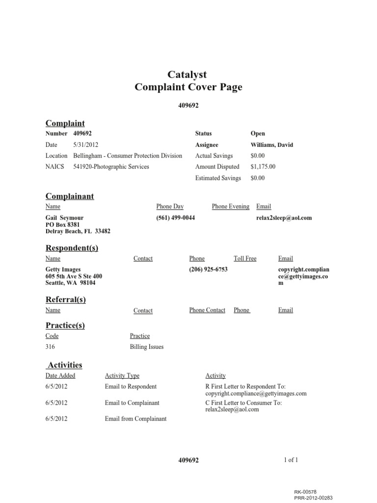 Getty Images Attorney General Complaint 27 PDF