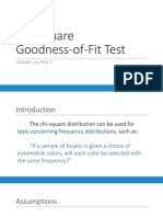 Stat 130 - Chi-Square Goodnes-Of-Fit Test