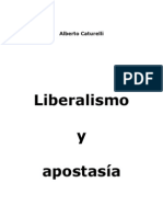 Liberalismo y Apostasía