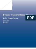 Detailed Implementation Review, India Health Sector - WORLD BANK REPORT