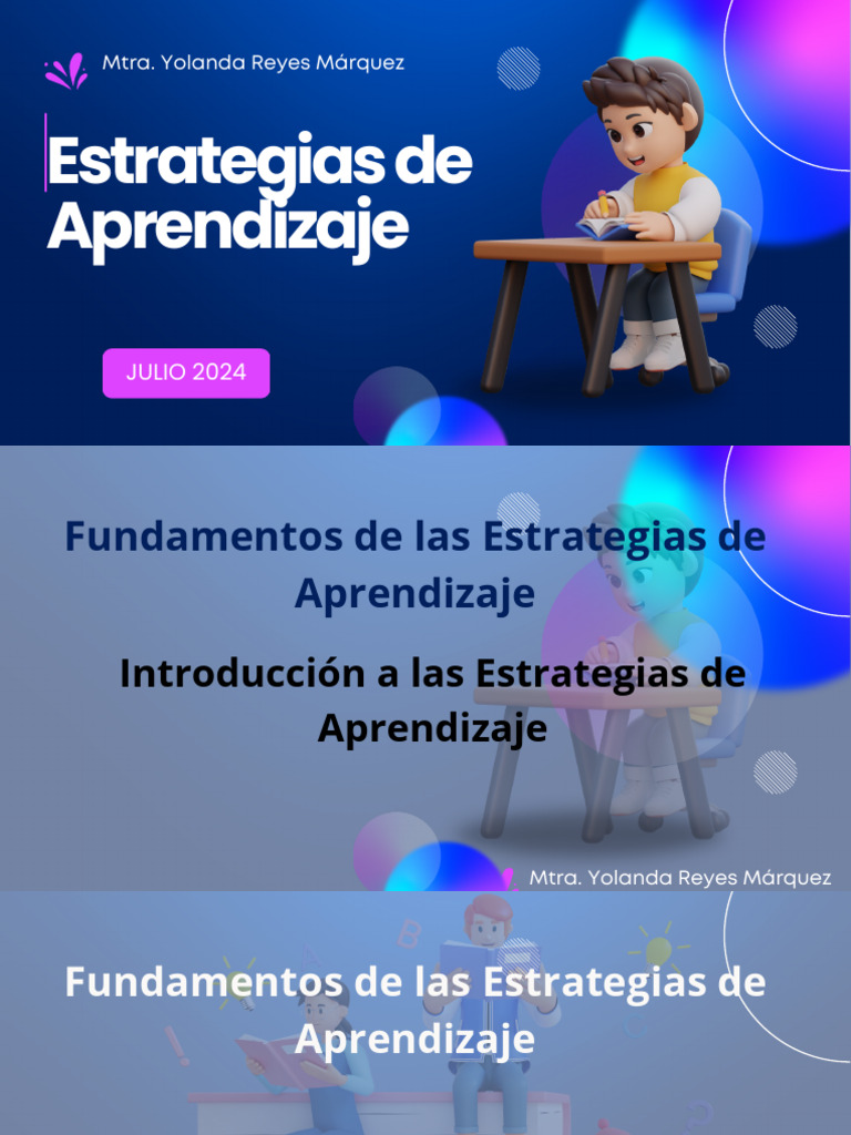 Estrategias de Aprendizaje | PDF | Aprendizaje | Motivacional