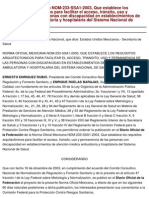 Requisitos de accesibilidad en instalaciones médicas