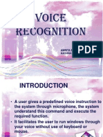 Voice Recognition