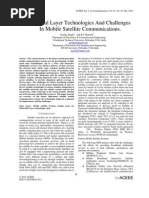 Physical Layer Technologies and Challenges in Mobile Satellite Communications.