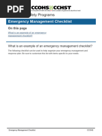 Emergency Equipment Inventory Checklist | PDF | Flashlight | Personal ...
