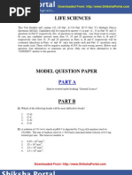 CSIR UGC NET Model Question Papers Life Sciences