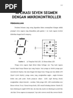 Download Aplikasi Seven Segmen Dengan Mikrokontroller At89s51 Dengan c by Tiyo Tangan Kanan Tuhan SN104600227 doc pdf