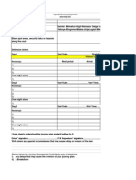 Journey Plan Template