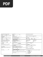 Surgical Preference Card Template | PDF