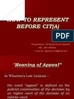 Cit Appeal Procedure