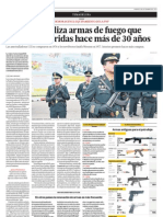 Armas de la policía tienen más de 30 años - Tema del día - El Comercio (Lima)