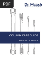 Maintenance and Cleaning of Size Exclusion Chromatography Columns ...