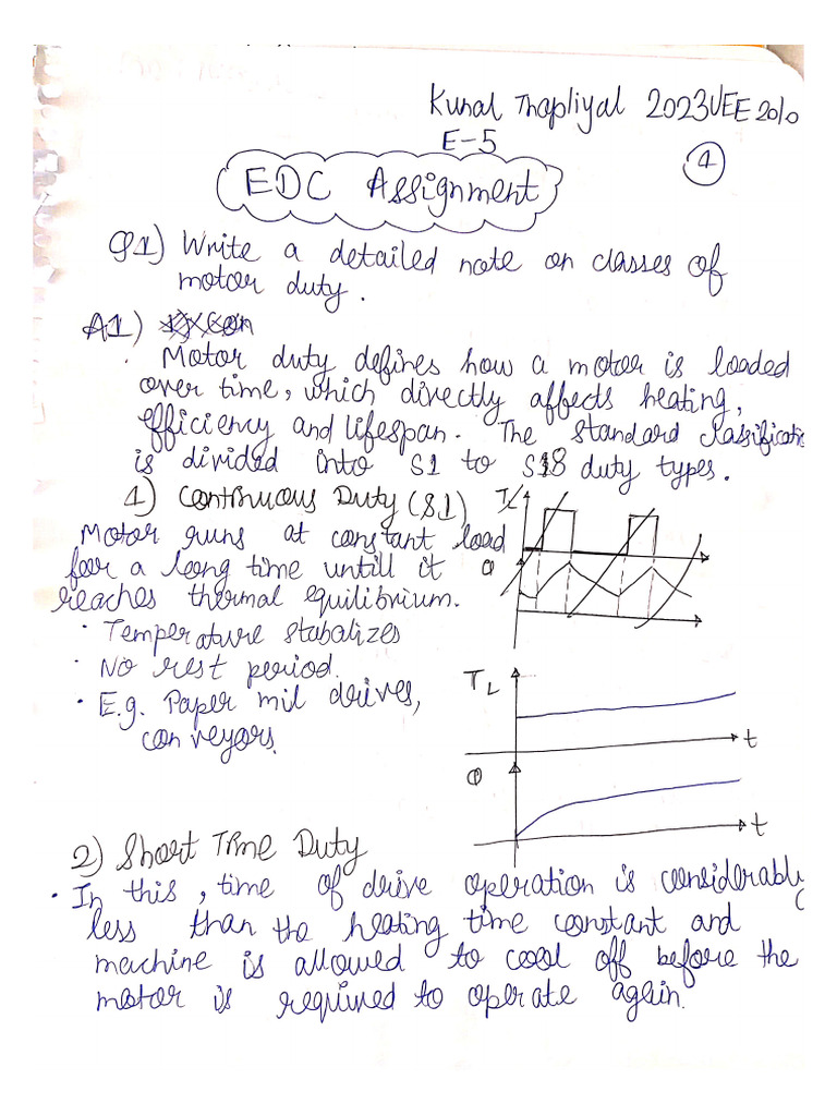 Edc Assignment | PDF