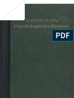Le Bon, Gustave - Psychologie Der Massen (1922, 168 S., Scan)