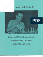 110th US Open Chess Championship Bulletin #5 2009 Editor T. Brownscombe