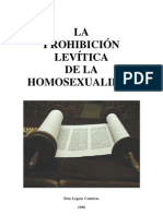 Brus Leguas Contreras - La Prohibicion Levitica de La Homosexualidad