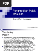 Download PPN - 07 - Pengkreditan Pajak Masukan by Andrian Sarjono SN104655628 doc pdf