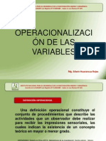 Módulo - 1 - Operacionalización de Variables