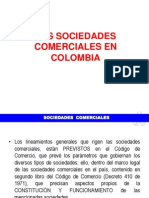 Sociedades Comerciales en Colombia