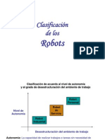 Clasificacion de Los Robots Industriales