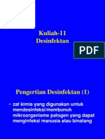 Kuliah-12 - Desinfektan