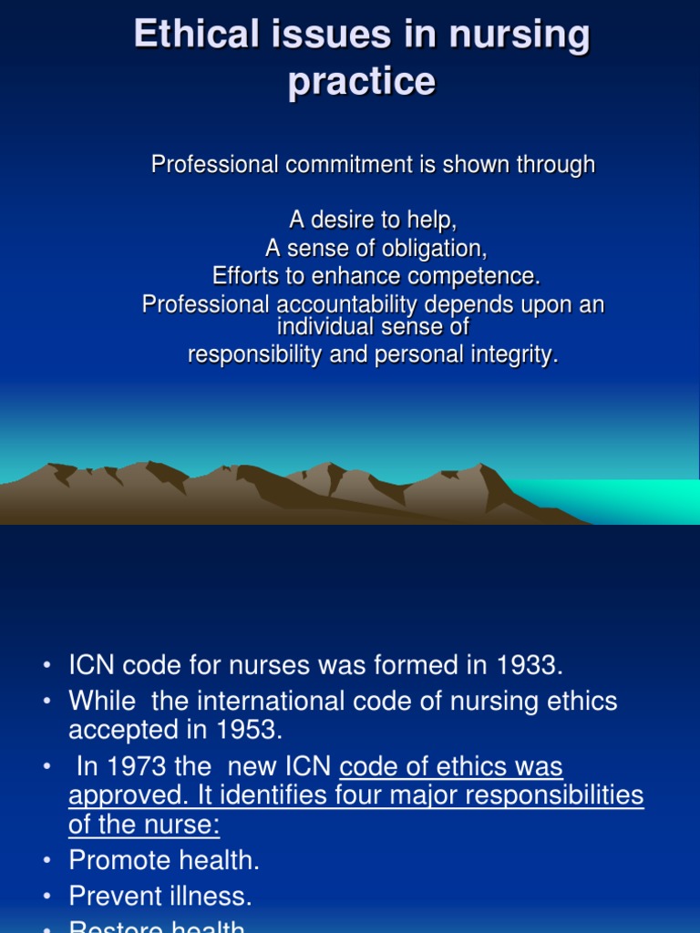 Ethical Issues in Perinatal Nursing | PDF | Abortion | Birth Control