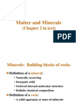 Chapter II Matter and Minerals