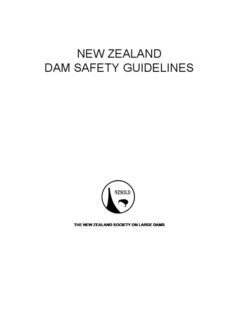 Dam Safety Guidelines PDF Dam Reservoir